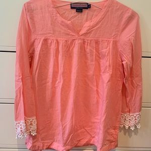 Vineyard Vines pink tunic